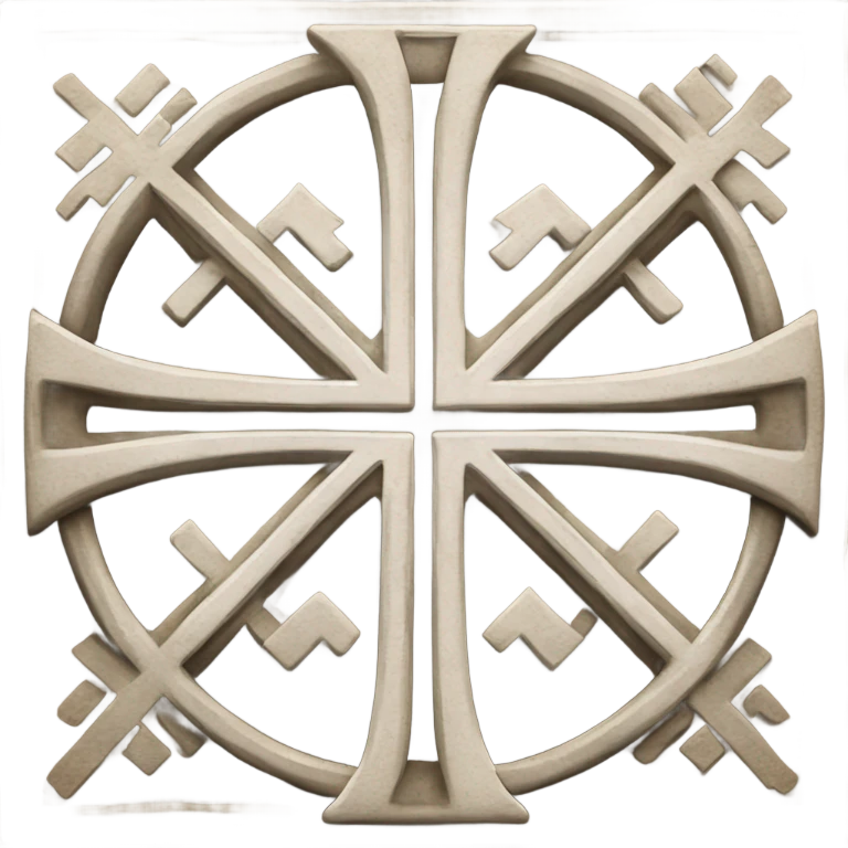 Jerusalem cross emoji