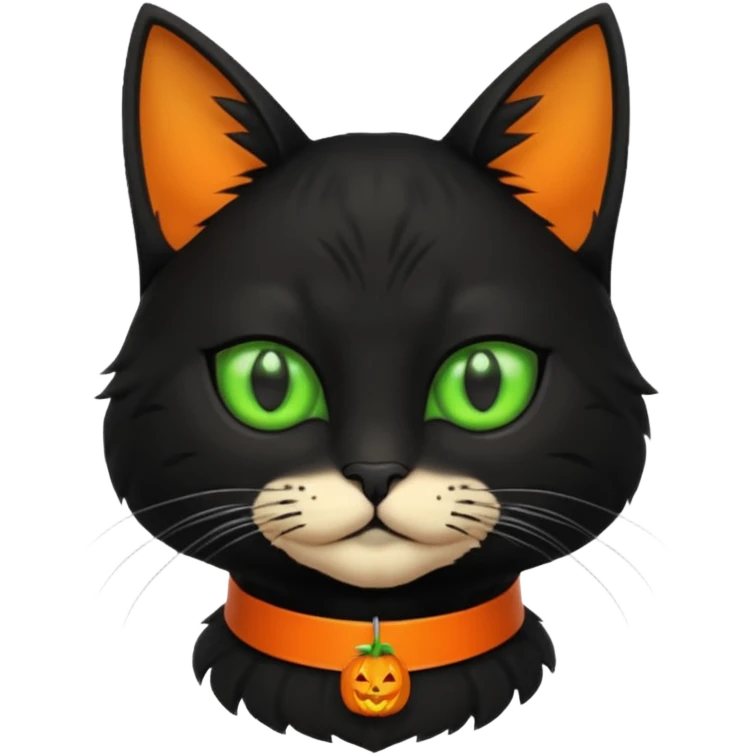 Halloween cat  emoji
