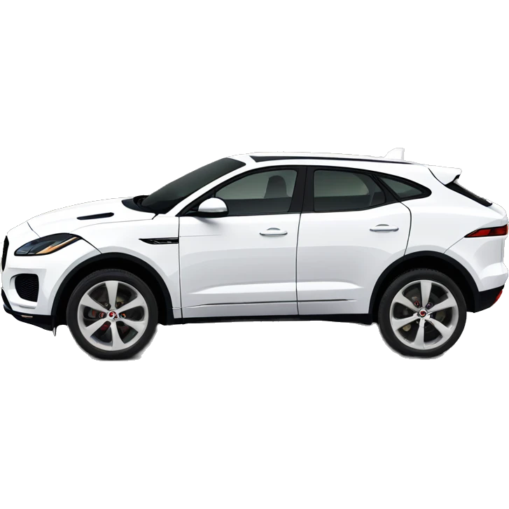 Jaguar E Pace white car 2019 but make it girly  emoji