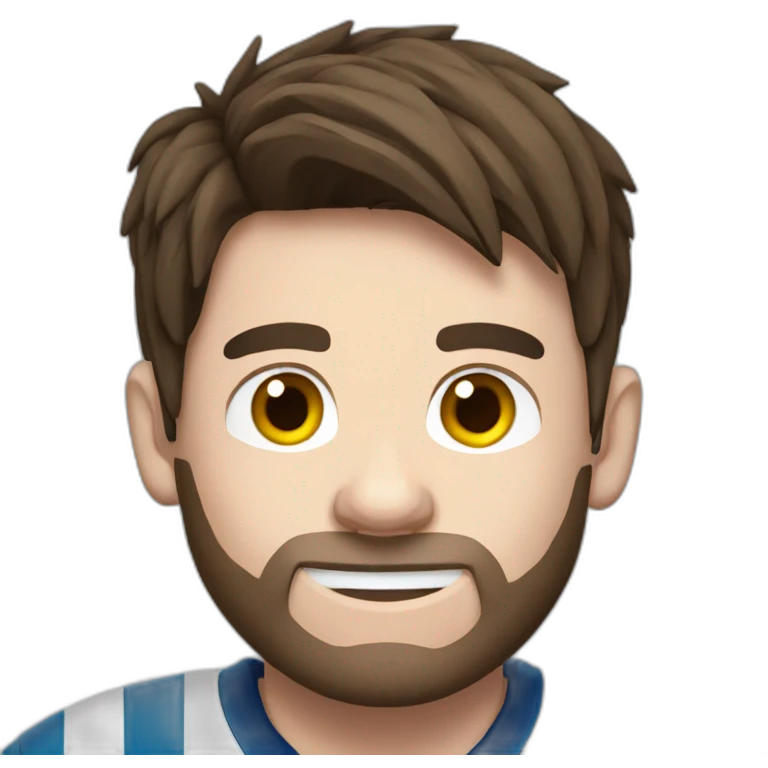 Messi football player emoji