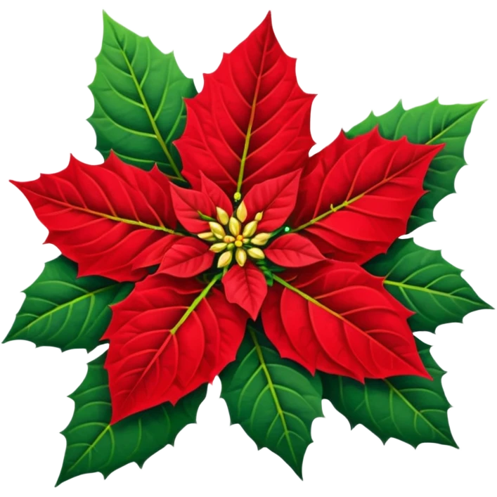 poinsettia emoji