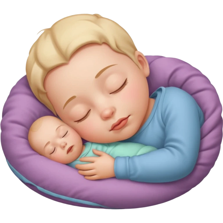 Sleeping baby emoji
