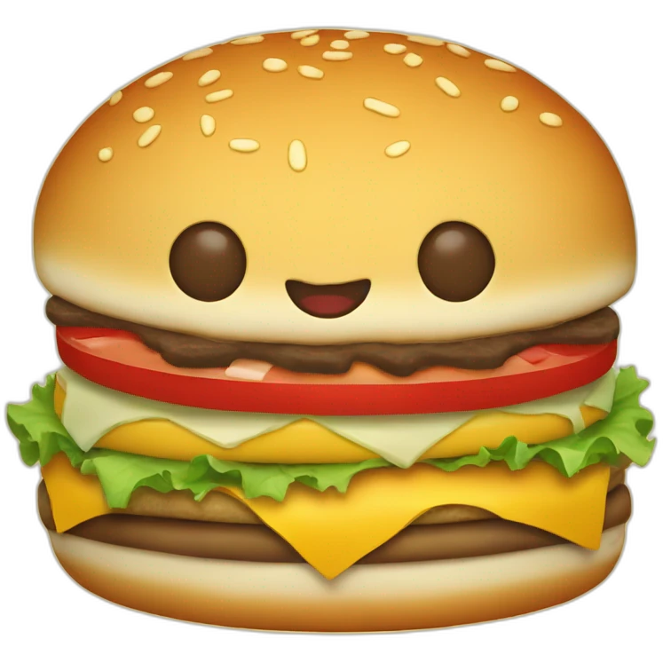 Cheeseburger emoji