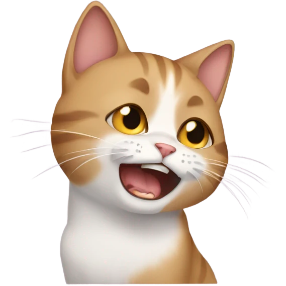 Cat cry emoji