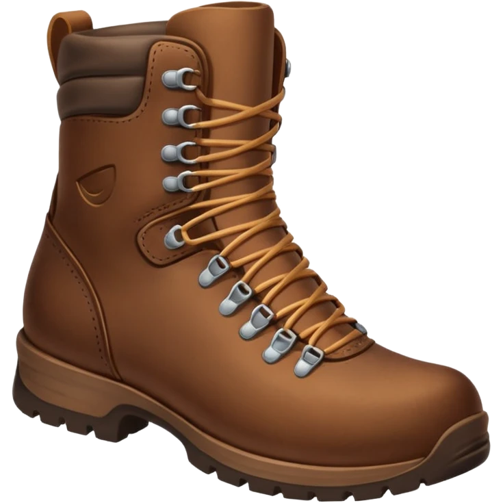 Hiking boots – rugged footwear emoji