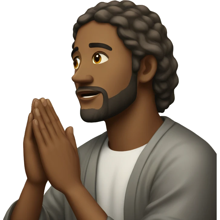 Christian who pray emoji