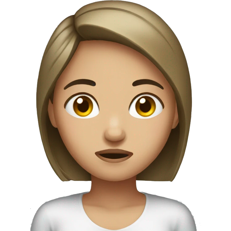 Girl with headache  emoji