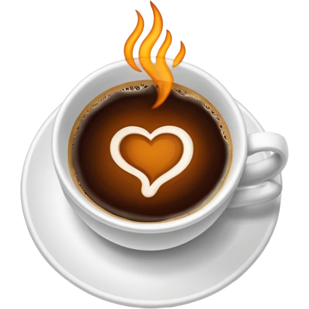 coffe and paper emoji