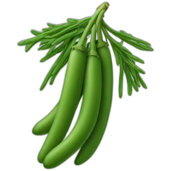 Haricot vert emoji