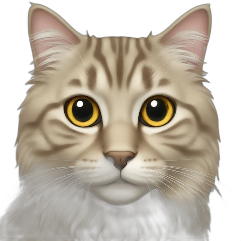 Siberian cat emoji