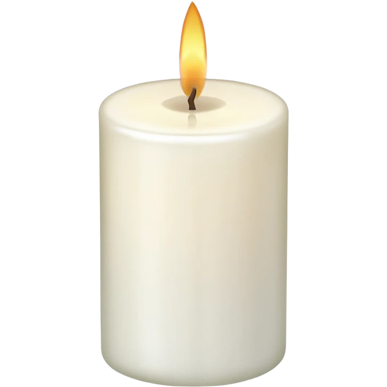 white candle emoji