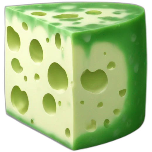 green cheese emoji