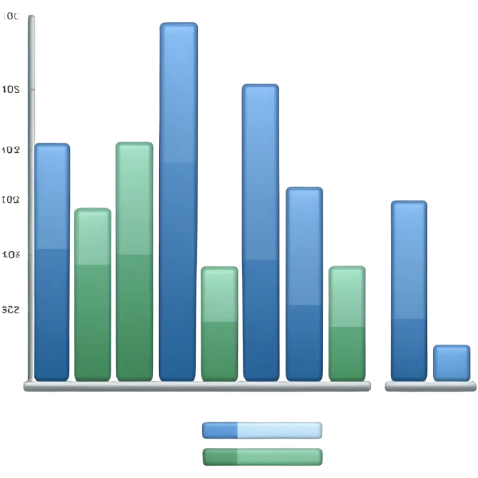 three bars in barplot descending order emoji