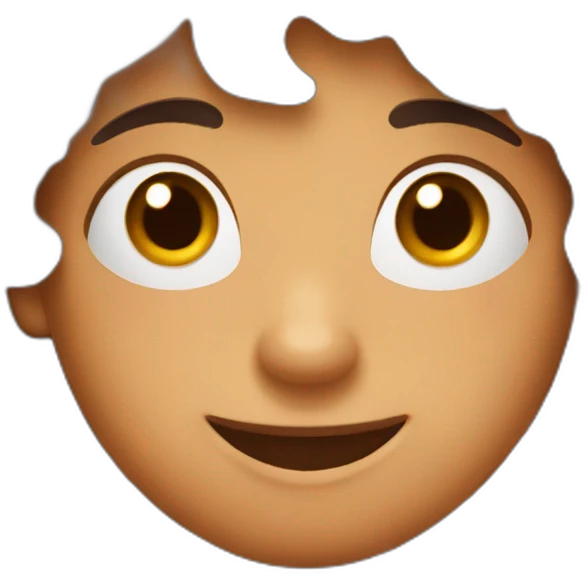 chocolate derretido emoji