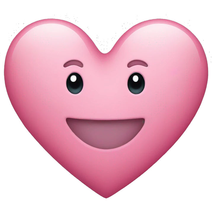 Pink heart emoji