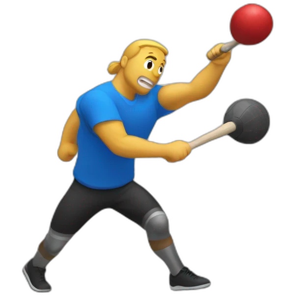 hammer throw emoji