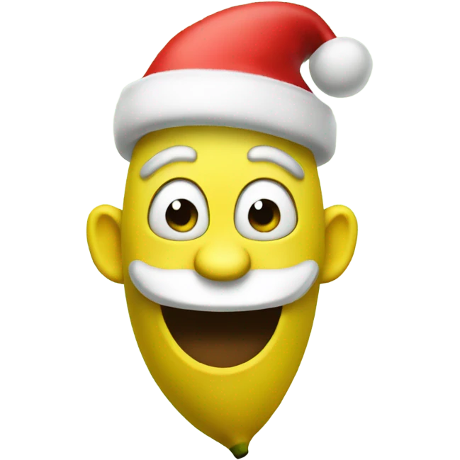 Banana Santa emoji