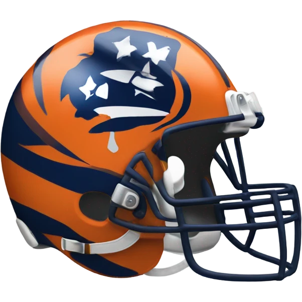 side view of nfl helmet emoji