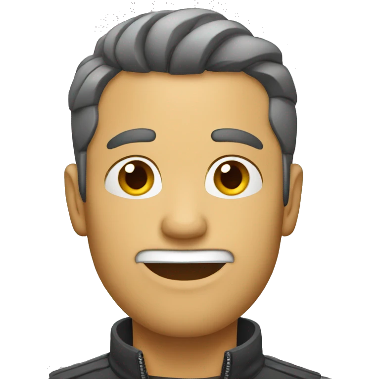 MAN WITH ZIP INSTEAD OF MOUTH emoji