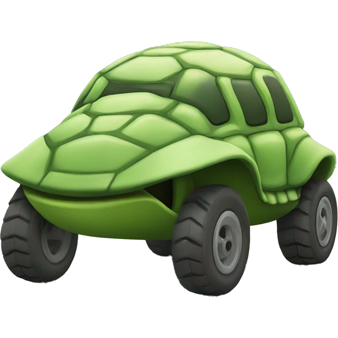 Turtle Car emoji