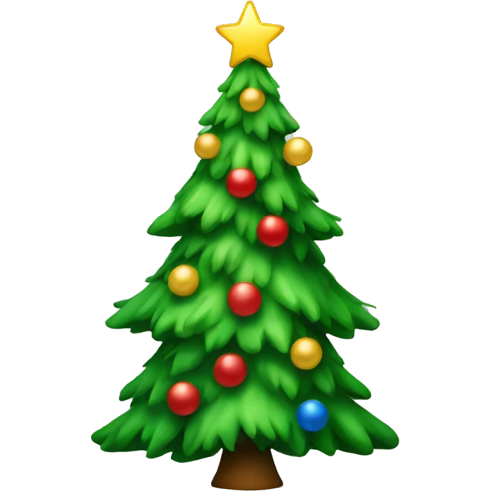 christmas tree emoji