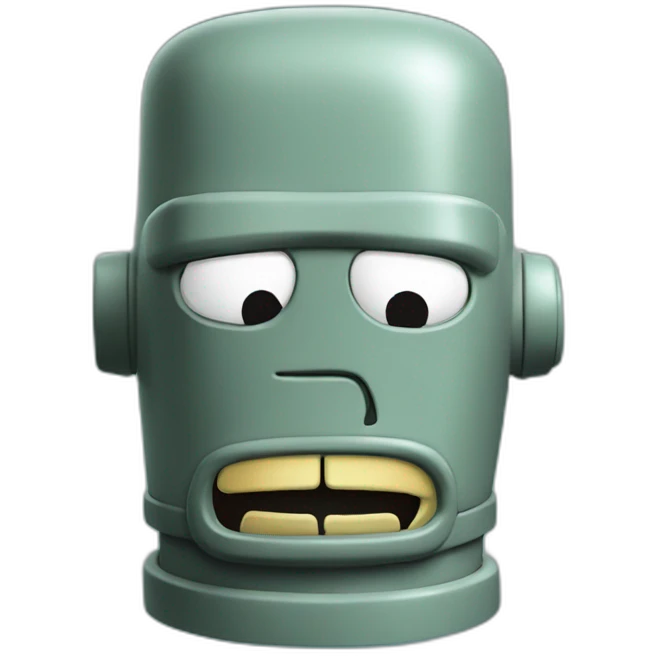 Futurama's Bender emoji