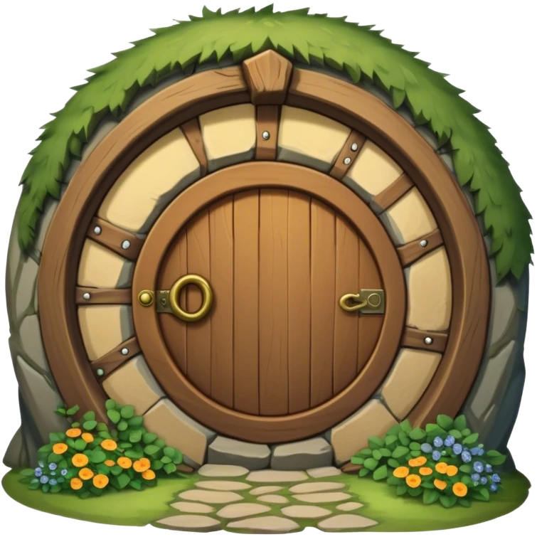 hobbit hole door emoji