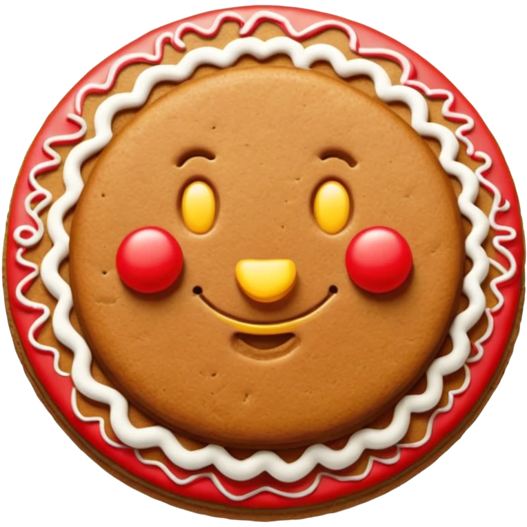 gingerbread emoji
