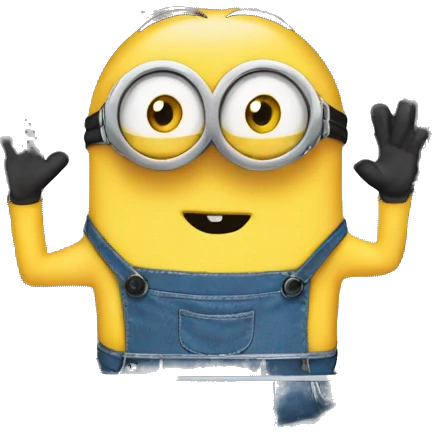 a minion inside a dishwasher emoji