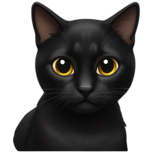 Loustic-black-cat emoji
