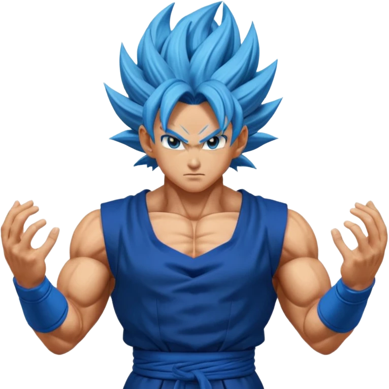 Goku ssj3 and vegeta ssj3 fusion dance aura = vegito ssj3 emoji