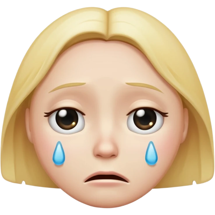 sob emoji but really uncanny emoji