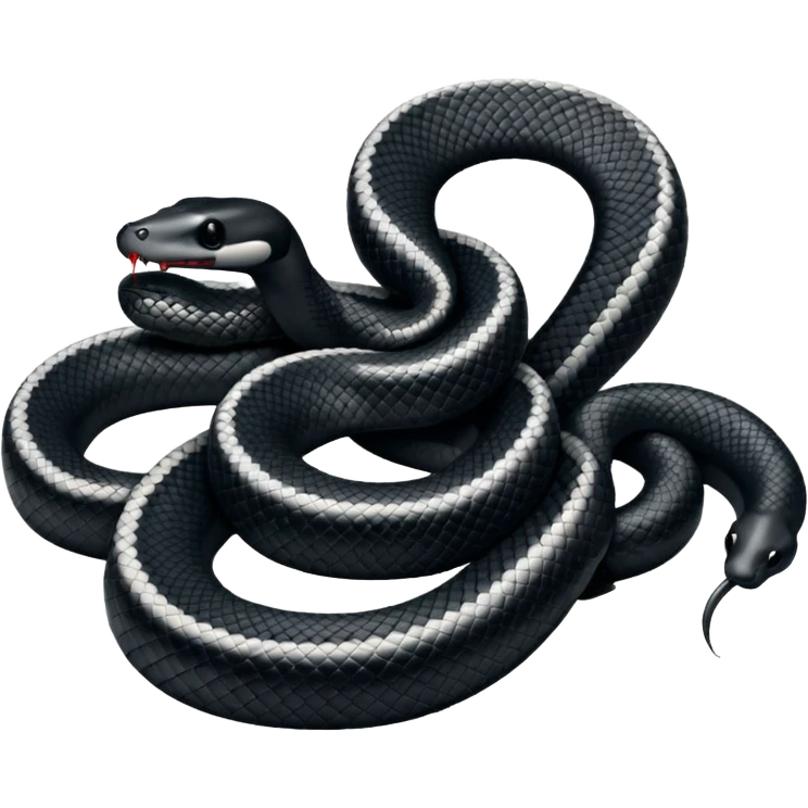 black k8ng snake emoji