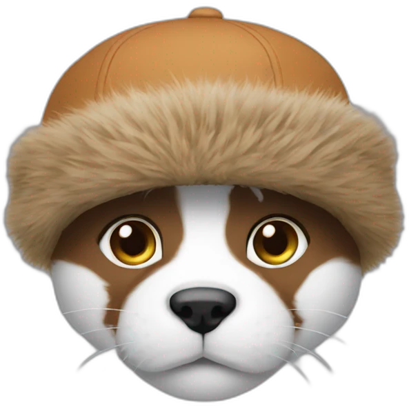 Fur cap emoji