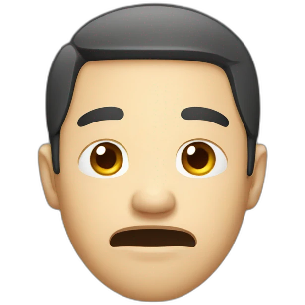 asian man crying emoji
