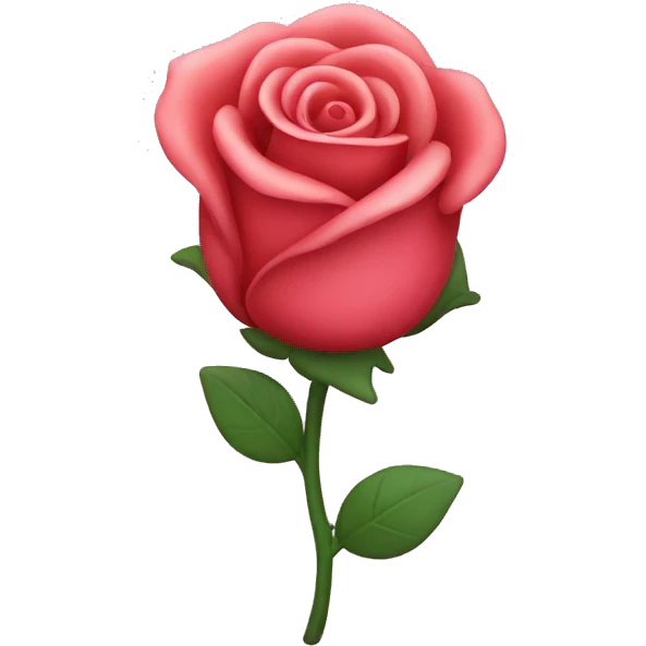 rose toy emoji