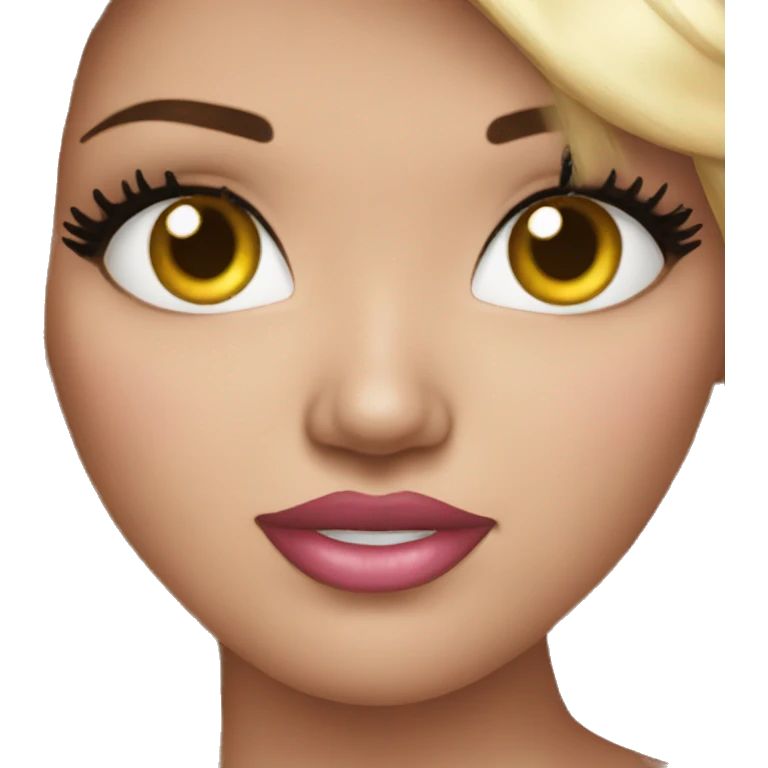 nicki nicole emoji