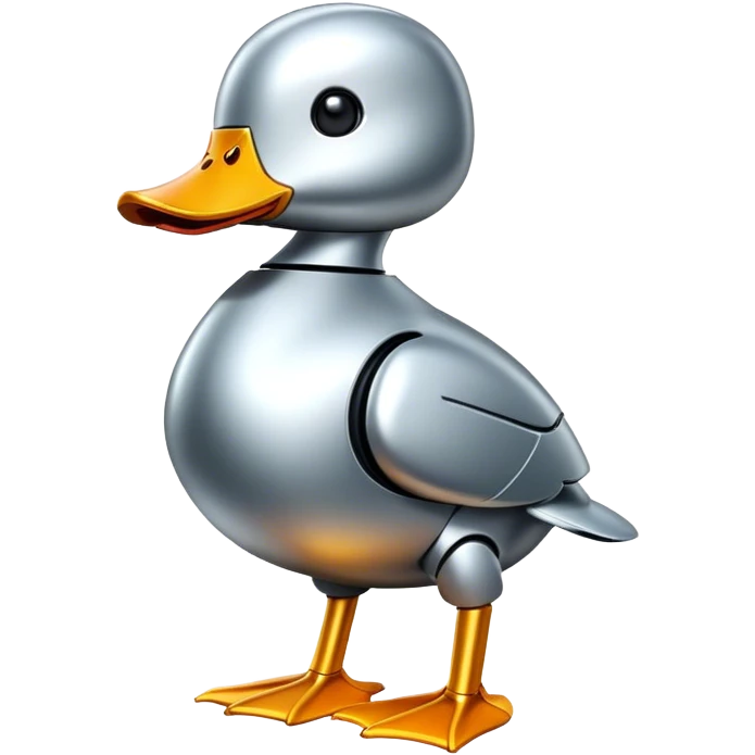 duck robot emoji