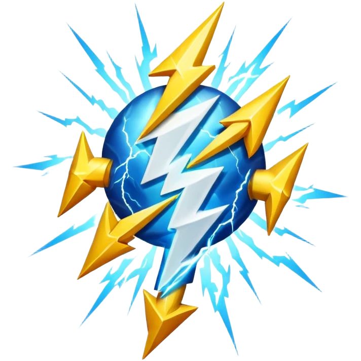 zeus's lightning emoji