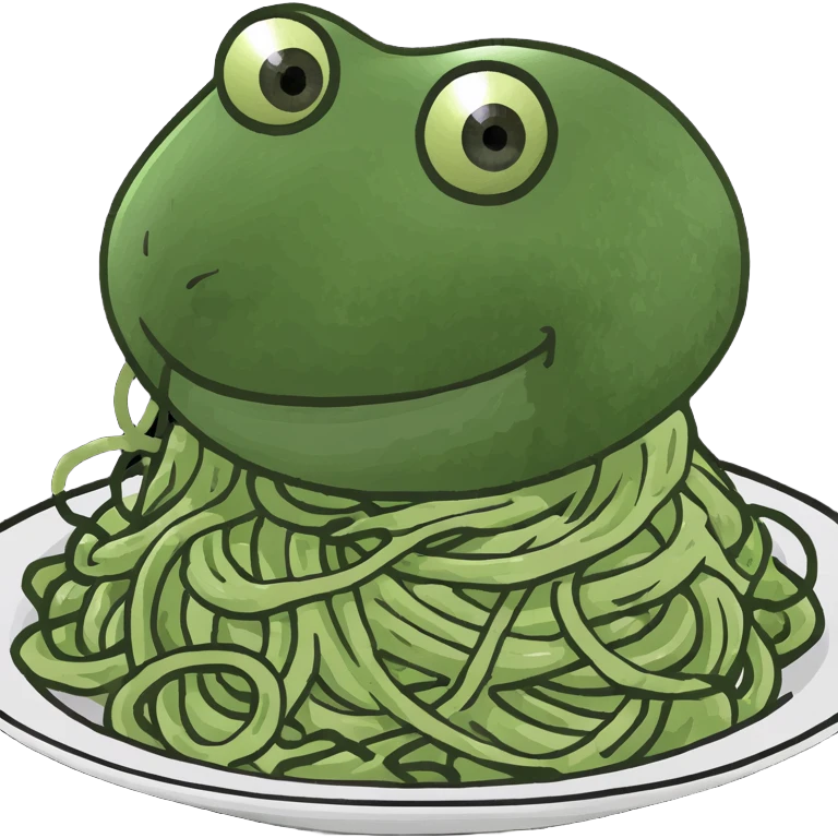 pink spaghetti  emoji