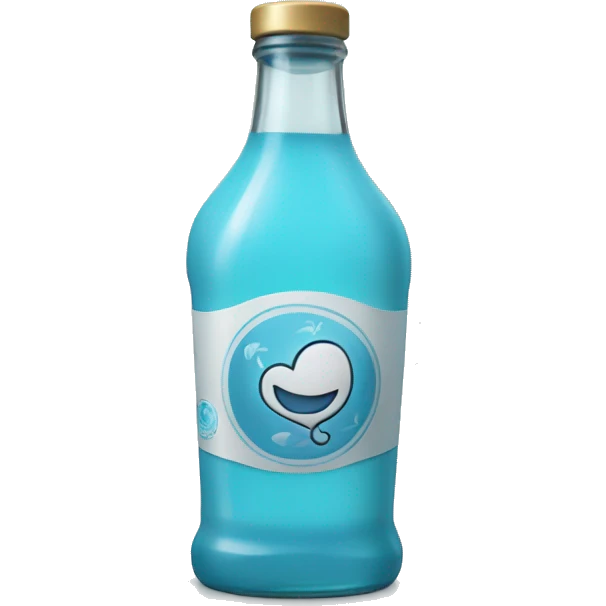 Hpnotiq bottle  emoji