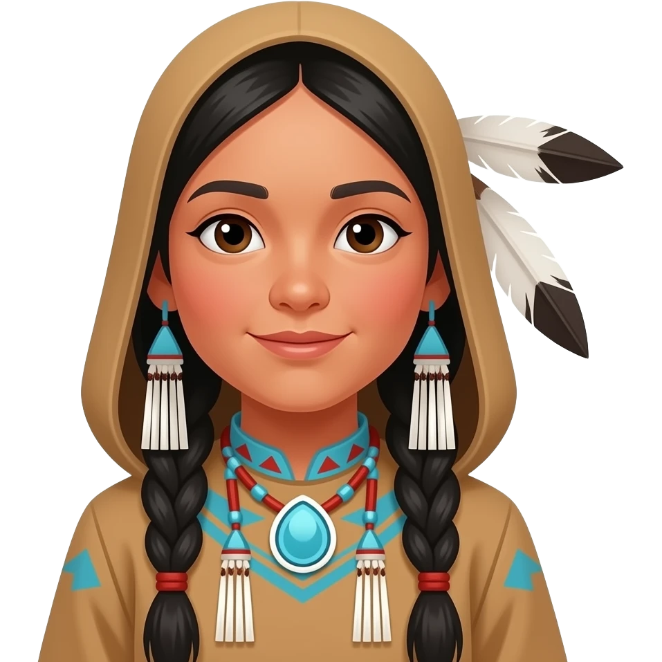 native american children emoji