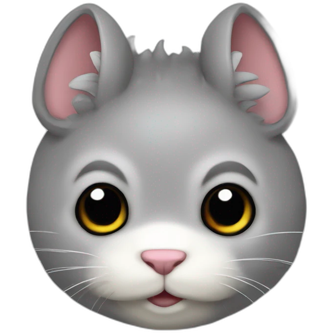 Cadela amiga de uma chinchila  emoji