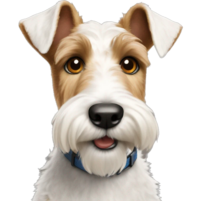 wire fox terrier  emoji