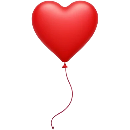 heart balloon  emoji