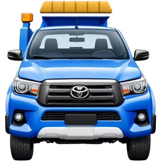 Toyota Hilux - Toyota (Model Year: 2021) (Iconic colour: Blue) emoji