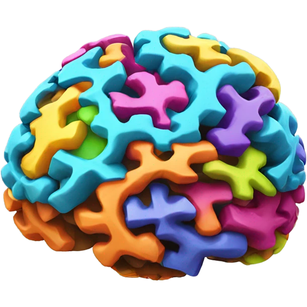 brain with spinner hat emoji
