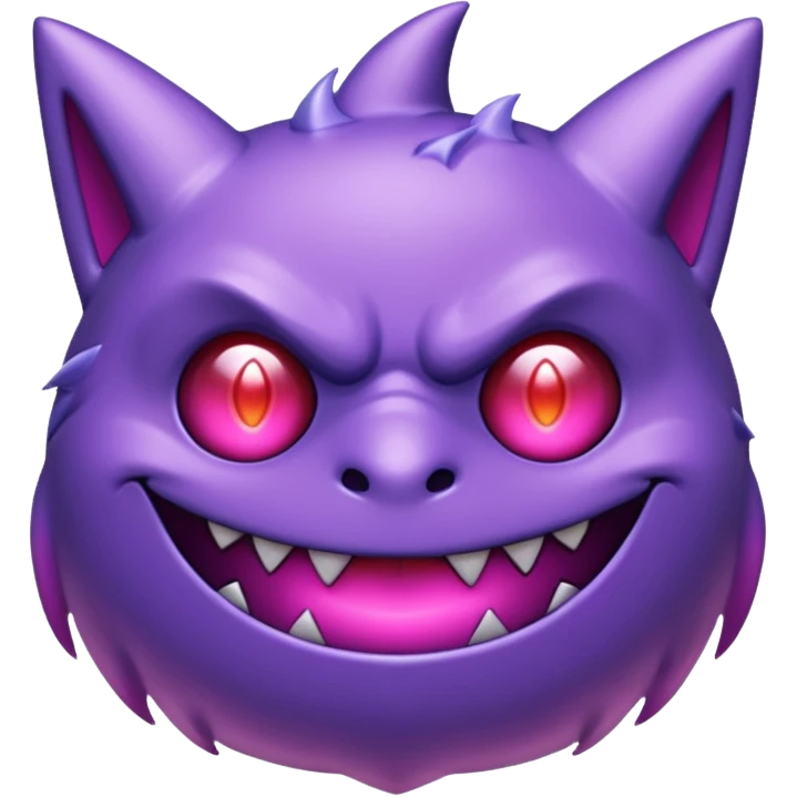 Pokemon legendary purple and pink type ghost emoji
