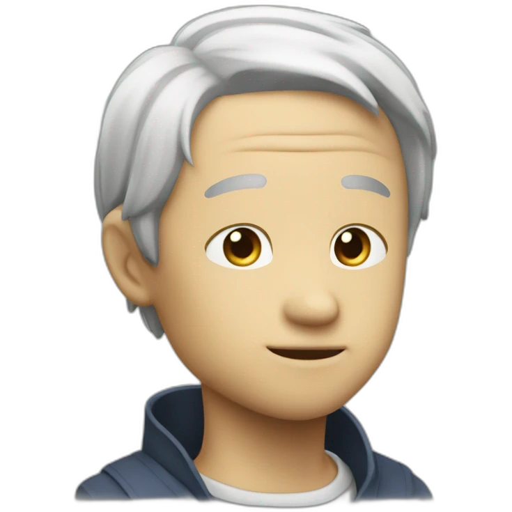 Gojo satoro salutes emoji