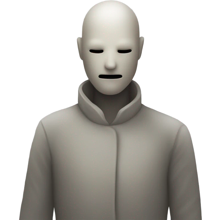 Vessel from sleep token face  emoji